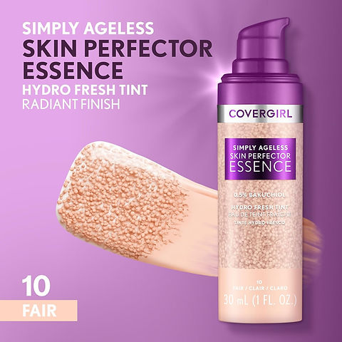 Covergirl - Simply Ageless Skin Perfector Essence Foundation (beads slightly melted)