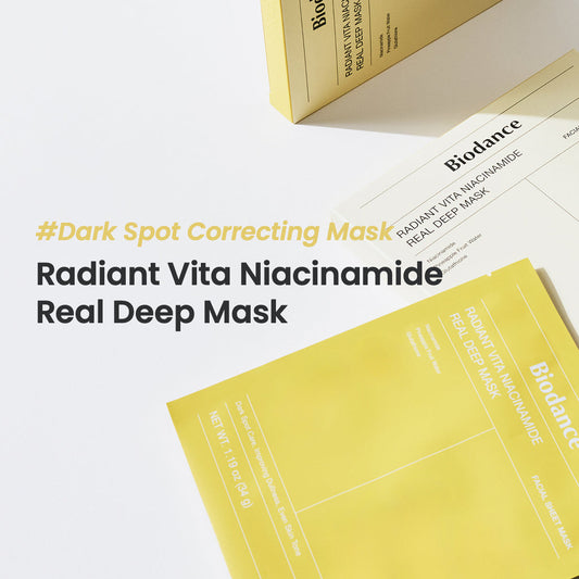 Biodance Radiant Vita Niacinamide Real Deep Mask (single piece)