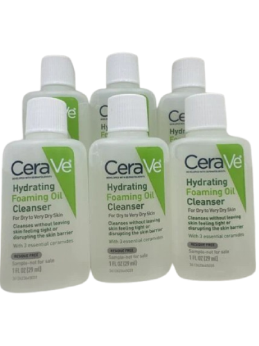 CeraVe Hydrating Foaming Oil Cleanser 29ml (One Piece Only)