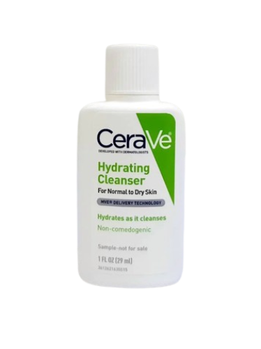 Cerave hydrating facial cleanser 29ml - TRAVEL SIZE