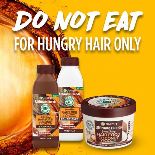 Garnier Ultimate Blends Hair Food Coconut & Macademia Shampoo 350ml