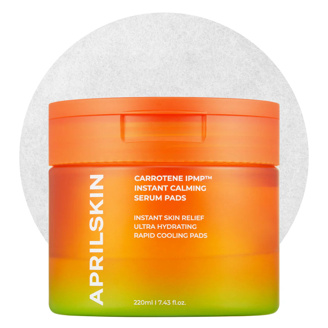 April Skin Carrotene IPMP Instant Calming Serum Pads(Exp:2026/7)