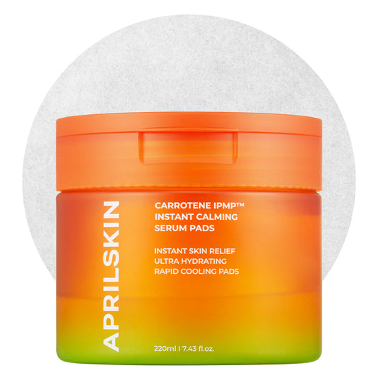 April Skin Carrotene IPMP Instant Calming Serum Pads(Exp:2026/7)