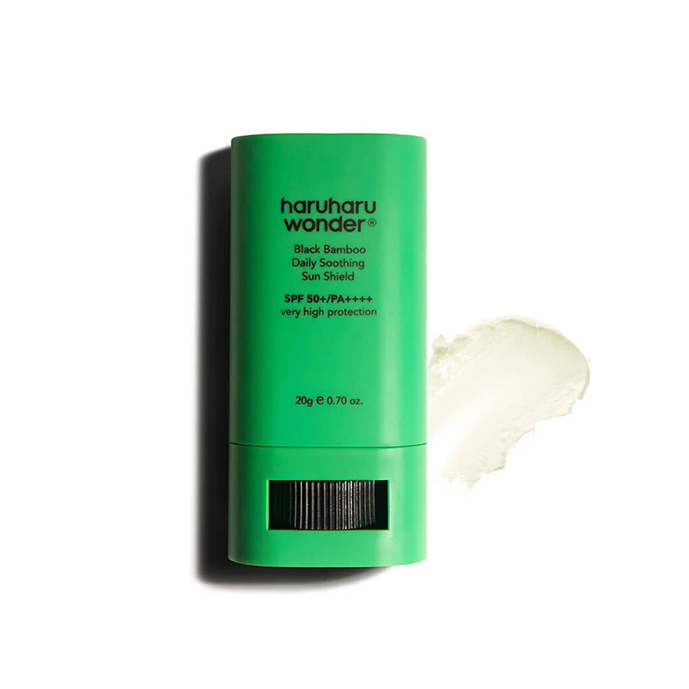 HARUHARU WONDER BLACK BAMBOO DAILY SOOTHING SUN SHIELD spf50+ unscented(Exp:2026/11)