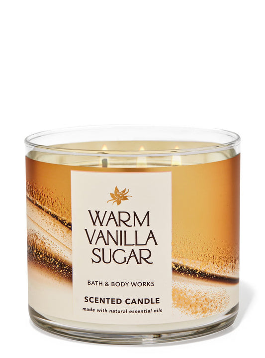 BBW Warm Vanilla Sugar 3-Wick Candle