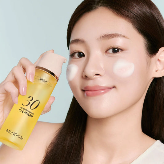 One-Step Cleanser Menokin 30 Seconds Bubble Cleanser BRIGHT 150ml