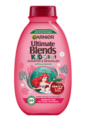 GARNIER ULTIMATE BLENDS KIDS
Cherry Detangling Shampoo 250ml