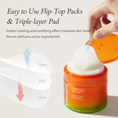 April Skin Carrotene IPMP Instant Calming Serum Pads(Exp:2026/7)