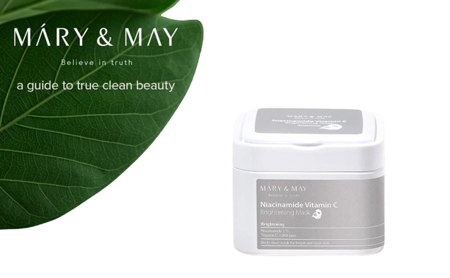 Mary&May Niacinamide Vitamin C Brightening Mask Quick dispenser type 30 sheet