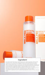 Nineless MELA-PRO Rice & TXA Toner 200ml