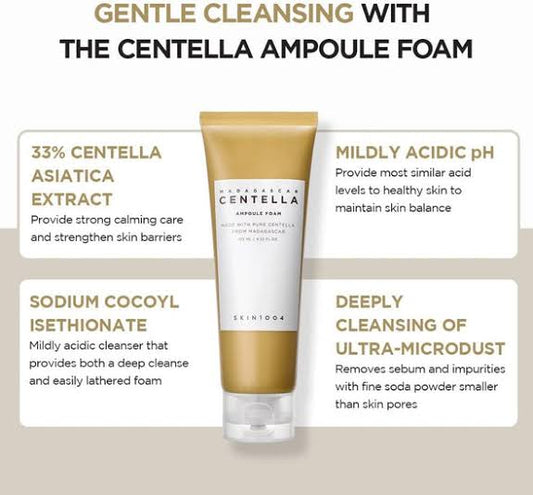 Skin1004 - Madagascar Centella Ampoule Foam 20ml