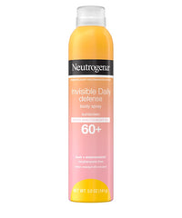 Neutrogena Invisible Daily Defense Body Spray Sunscreen, Broad Spectrum SPF 60+  (141g) expiry 9/24