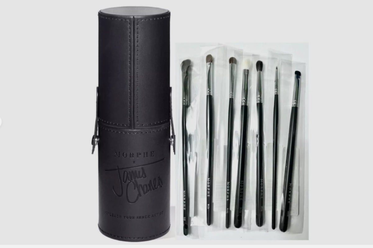Morphe X James Charles The Master Collection Eye Makeup Brush Set - 7 Pieces
