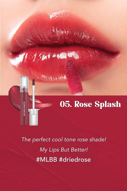 rom&nd Glasting Water Tint 4g Korean Natural Lip Tint Gloss Longlasting K-Beauty