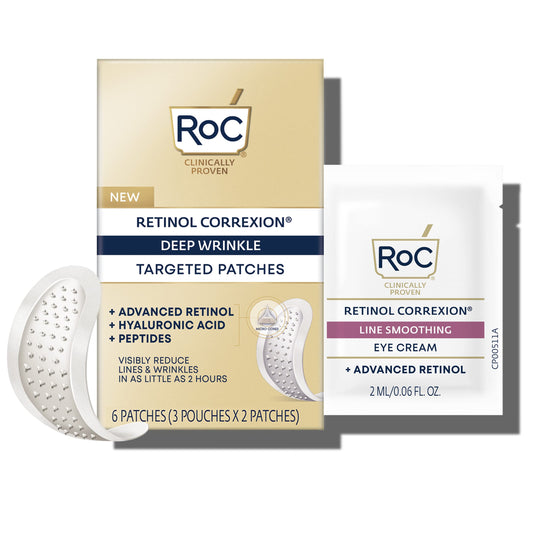 RoC Retinol Correxion Deep Wrinkle Non-Invasive Targeted Patches