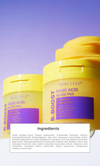 NineLess B-Boost Kojic Acid Glow Pad 180ml/80 pads