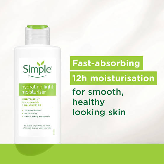 Simple Hydrating Light Moisturiser 125ml – Skin Store Pakistan