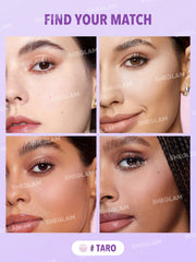 Sheglam Insta-Ready Face & Under Eye Setting Powder Duo- Taro