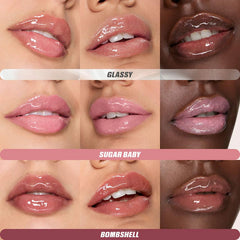 HUDA BEAUTY Mini Glossiest Lip Gloss