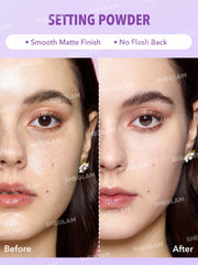Sheglam Insta-Ready Face & Under Eye Setting Powder Duo- Taro