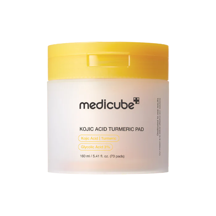 MEDICUBE KOJIC ACID TURMERIC PAD (70 PCS)