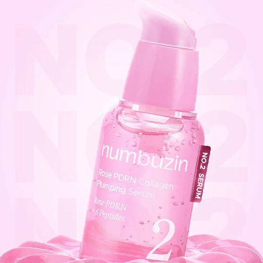 Numbuzin No.2 Rose PDRN Collagen Plumping Serum 30ml