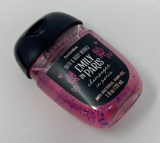BATH & BODY WORKS CHAMPAGNE IN PARIS POCKETBAC ANTI BACTERIAL HAND GEL SANITIZER 29ml