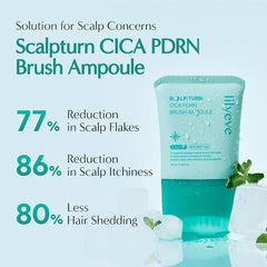 LILYEVE SCALP:TURN CICA PDRN BRUSH AMPOULE