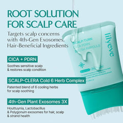 LILYEVE SCALP:TURN CICA PDRN BRUSH AMPOULE