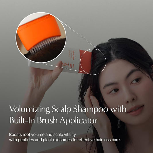 LILYEVE GrowTurn 3D Volume Shampoo with Built-in Brush 200ml
