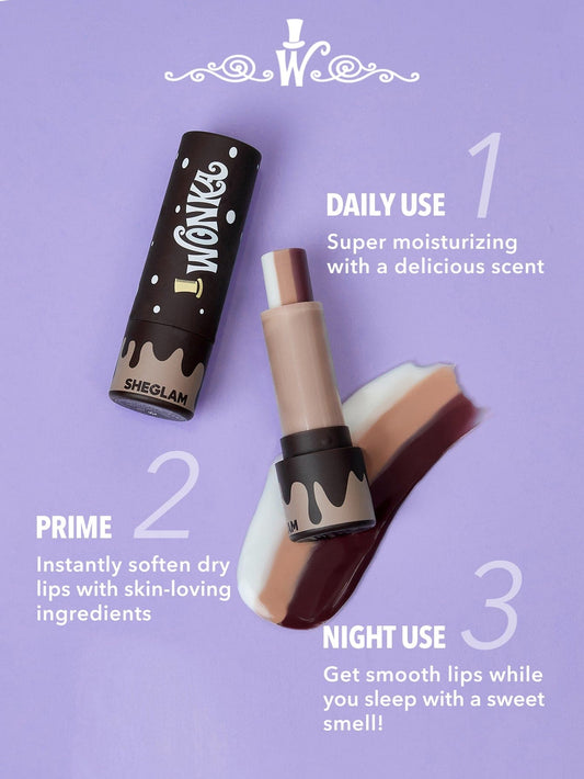 Sheglam Willy Wonka Cocoa Yum Lip Balm