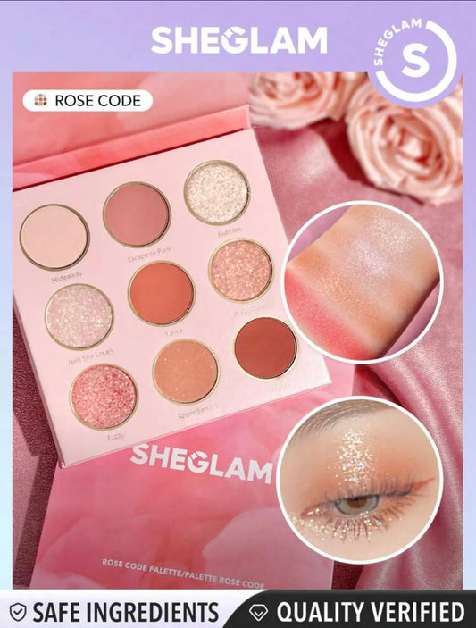 Sheglam Rose Code Palette
