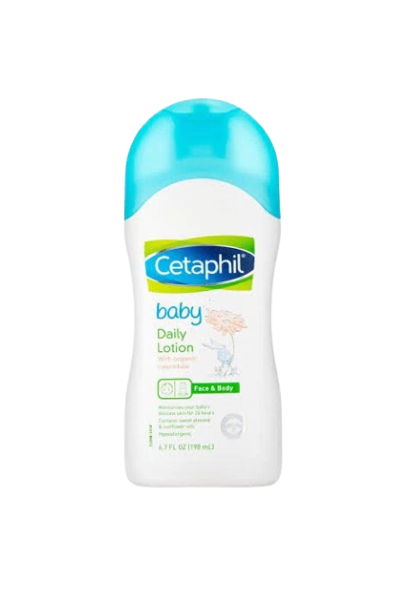 Cetaphil Baby Daily Lotion with Organic Calendula, 198ml