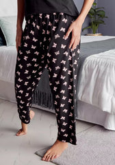 Max Fashion - All-Over Butterfly Print Cotton Pyjama Set (Large)