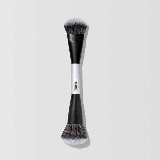 MAKEUP BY MARIO F4 DUAL-ENDED FOUNDATION AND FACE BRUSH