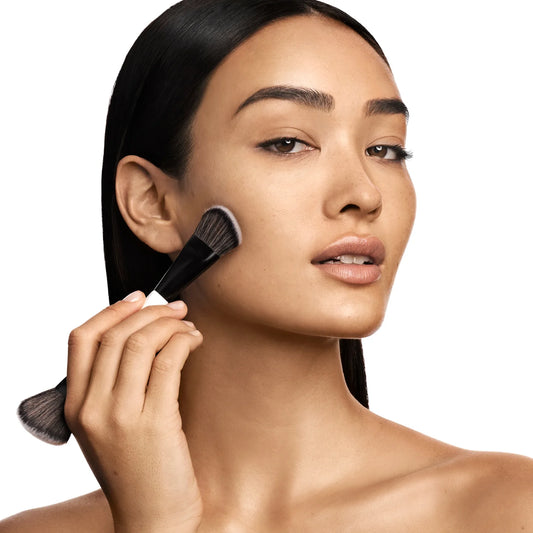 MAKEUP BY MARIO F4 DUAL-ENDED FOUNDATION AND FACE BRUSH