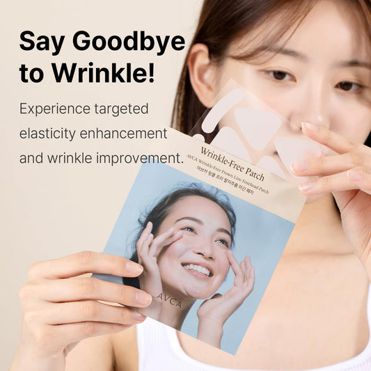 AVCA Wrinkle Free Frown Line Forehead Patch (55 patches)