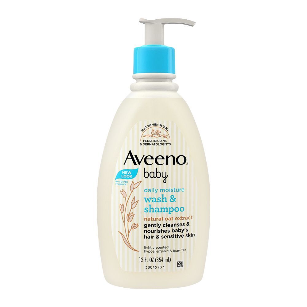 Aveeno Daily Moisture Wash and Shampoo 354ml