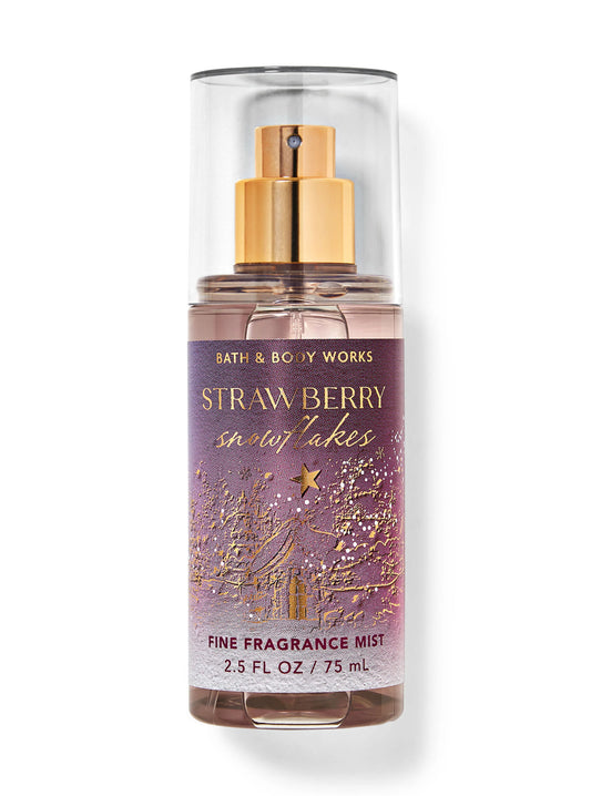 BBW Strawberry Snowflakes Mist Travel Size 75ml