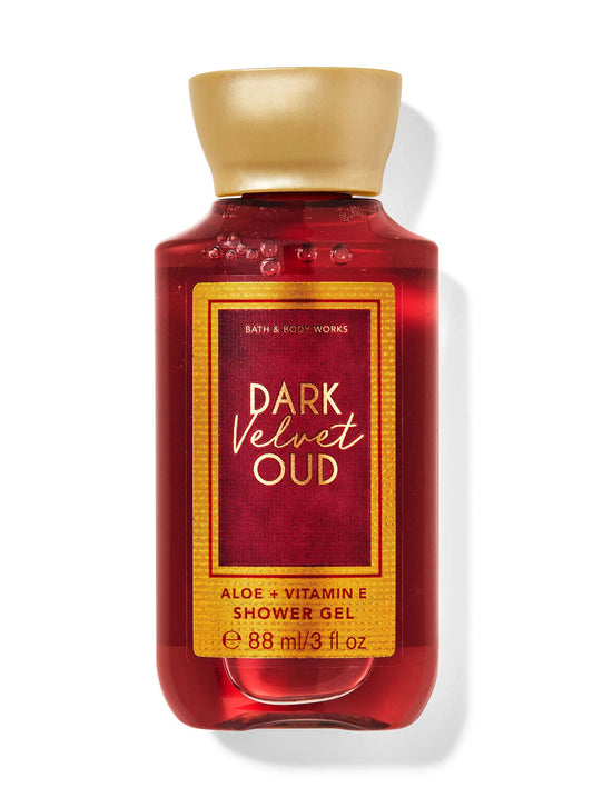 BATH & BODY WORKS DARK VELVET OUD TRAVEL SIZE SHOWER GEL - 88 ML