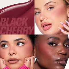 HUDA BEAUTY - Mini Baby Blush Duo Set - Strawberry Cream & Black Cherry