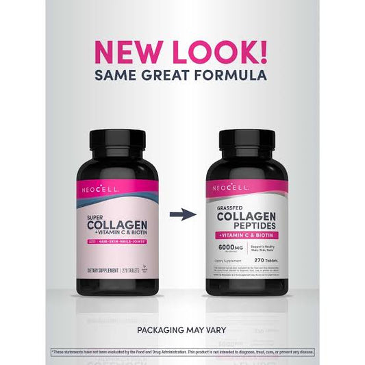 NeoCell Super Collagen With Vitamin C and Biotin 270 tablets
