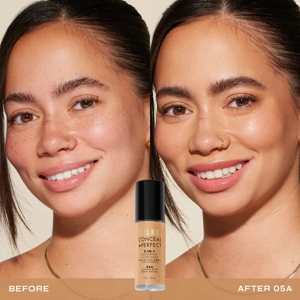 MILANI CONCEAL + PERFECT 2-IN-1 FOUNDATION + CONCEALER