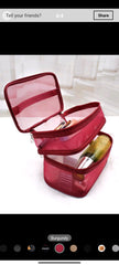 Shein Mesh Makeup Storage Bag