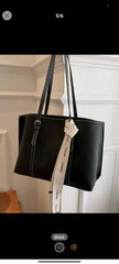 Shein Lightweight,Business Casual Knot Decor Large Capacity Tote Bag