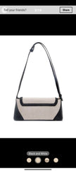 Shein minimalist baguette bag