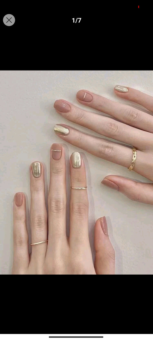 Shein Nails 24 pieces short