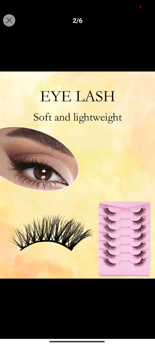 Shein 7 pairs Lashes