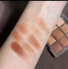 Shein HERORANGE 9 Color Chocolate Eyeshadow
