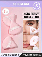 Sheglam Insta Ready Makeup Puff 3pcs (pink)